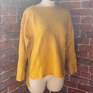 Style & Co mustard yellow shirt